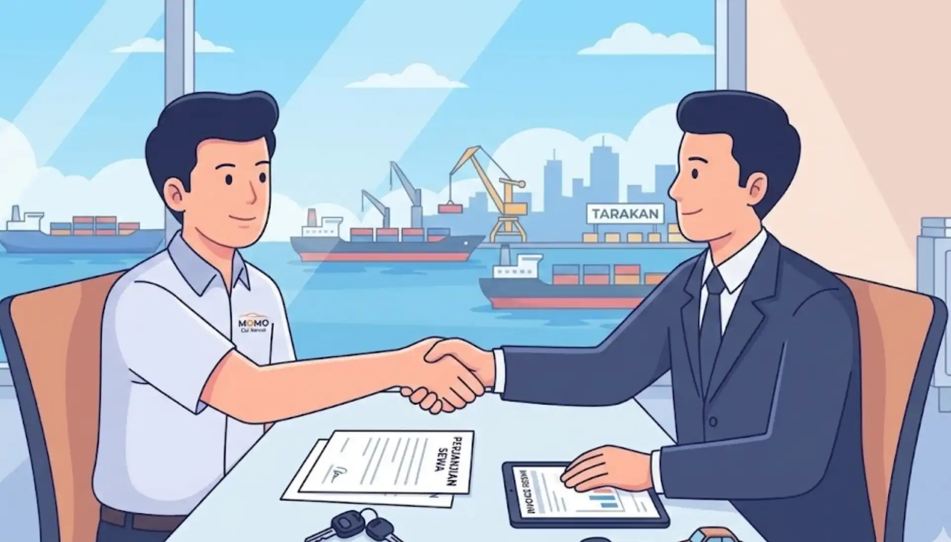 Syarat dan Cara Sewa Mobil di Tarakan untuk Perusahaan: Legalitas Jelas & Anti Ribet